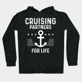 Cruising Partners Couples Matching 2024 Cruise Voyage Hoodie